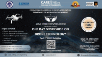 One Day Workshop on Drone Technology 2023 Workshop Poster